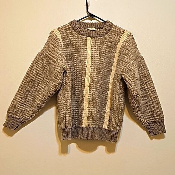 Vintage bonnet Ireland handloomed wool sweater small - Picture 1 of 11